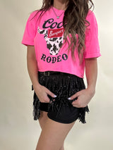 Perfectly Fringe-Black Skirt