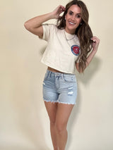 Two-Toned Extreme Stretch Shorts
