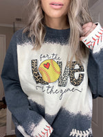 For the love of the game - SOFTBALL