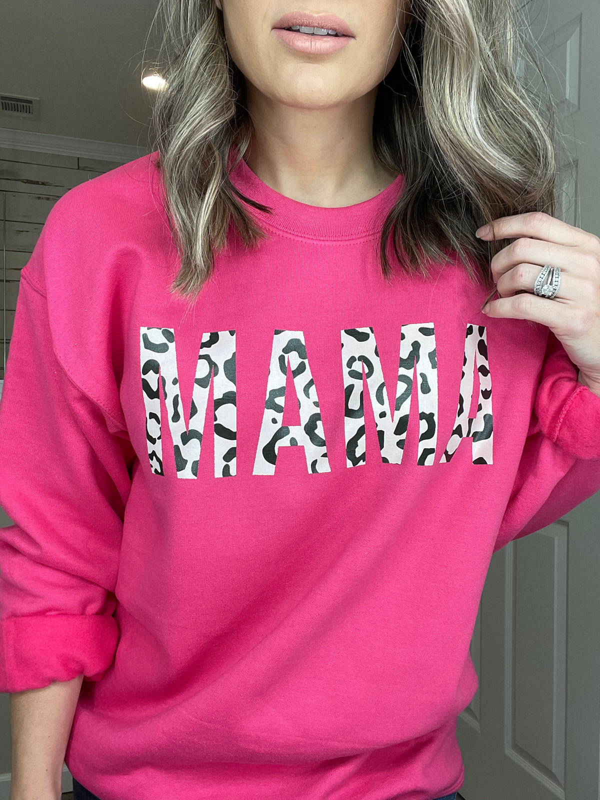 Pink MAMA Sweatshirt Bailey Made Tee s Boutique
