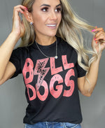 Bulldogs Lightening Bolt