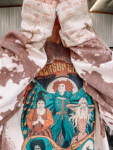 Brown Overbleached WITCHES with Accent Sleeves