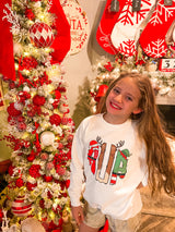 Monogram Christmas Sweatshirt