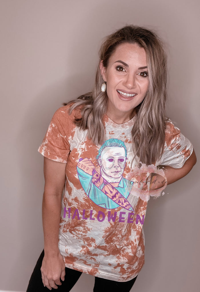 Pastel Michael/Halloween TieDye
