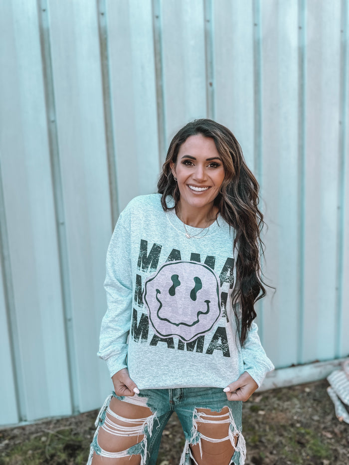 Retro Smiley Mama