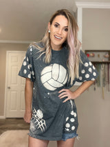 Volleyball Bleached Tee