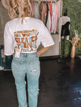 You Matter Distressed Boyfriend Jeans