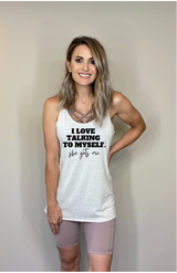 Light Heather Grey Tank