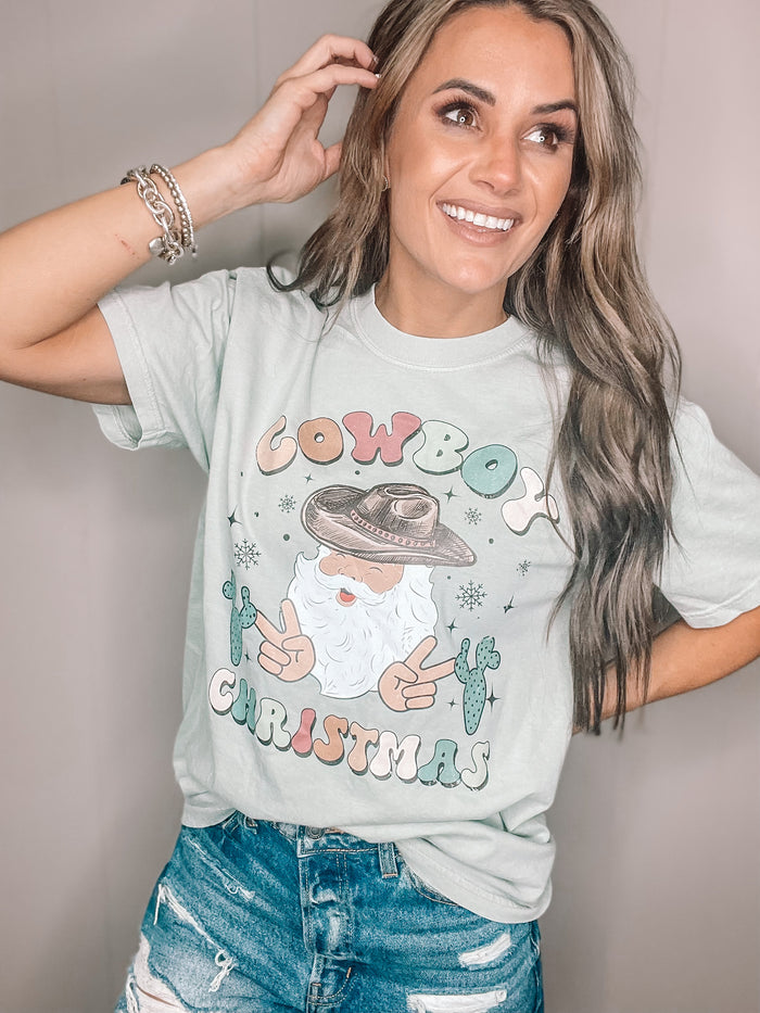 Cowboy Christmas Tshirt
