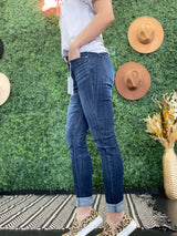 KanKan NON-Distressed Jeans