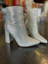 Silver Western Barbie Boots