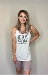 Light Heather Grey Tank