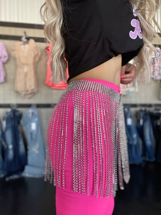 Queen of Country Rhinestone Belt