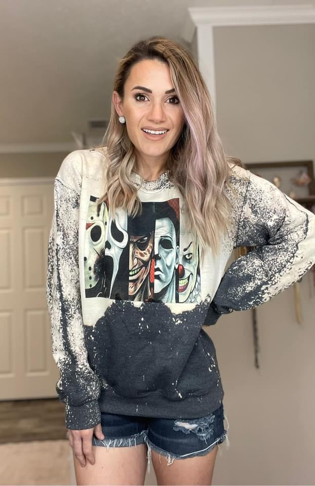 Scary Movie Block Sweatshirt