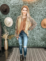 Chestnut Mix PS blouse