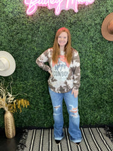 PS- Distressed Flares Extreme Stretch