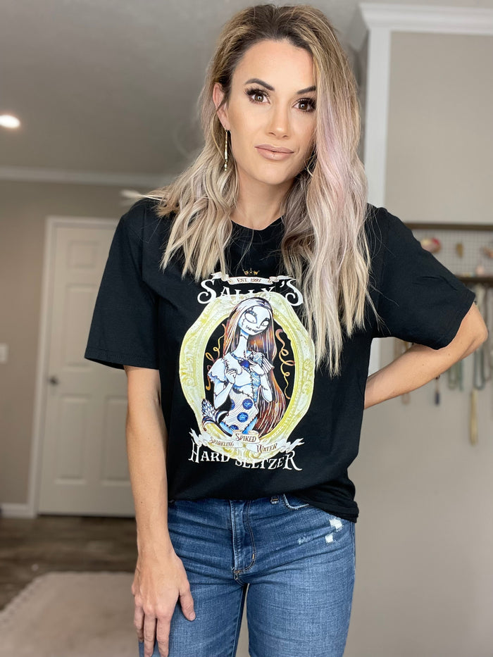 Black Tee-Sally
