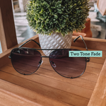 Two Tone Faded Sunnies